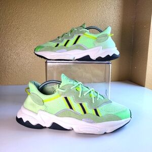 Adidas Ozweego Glow Green - Men Size 10.5